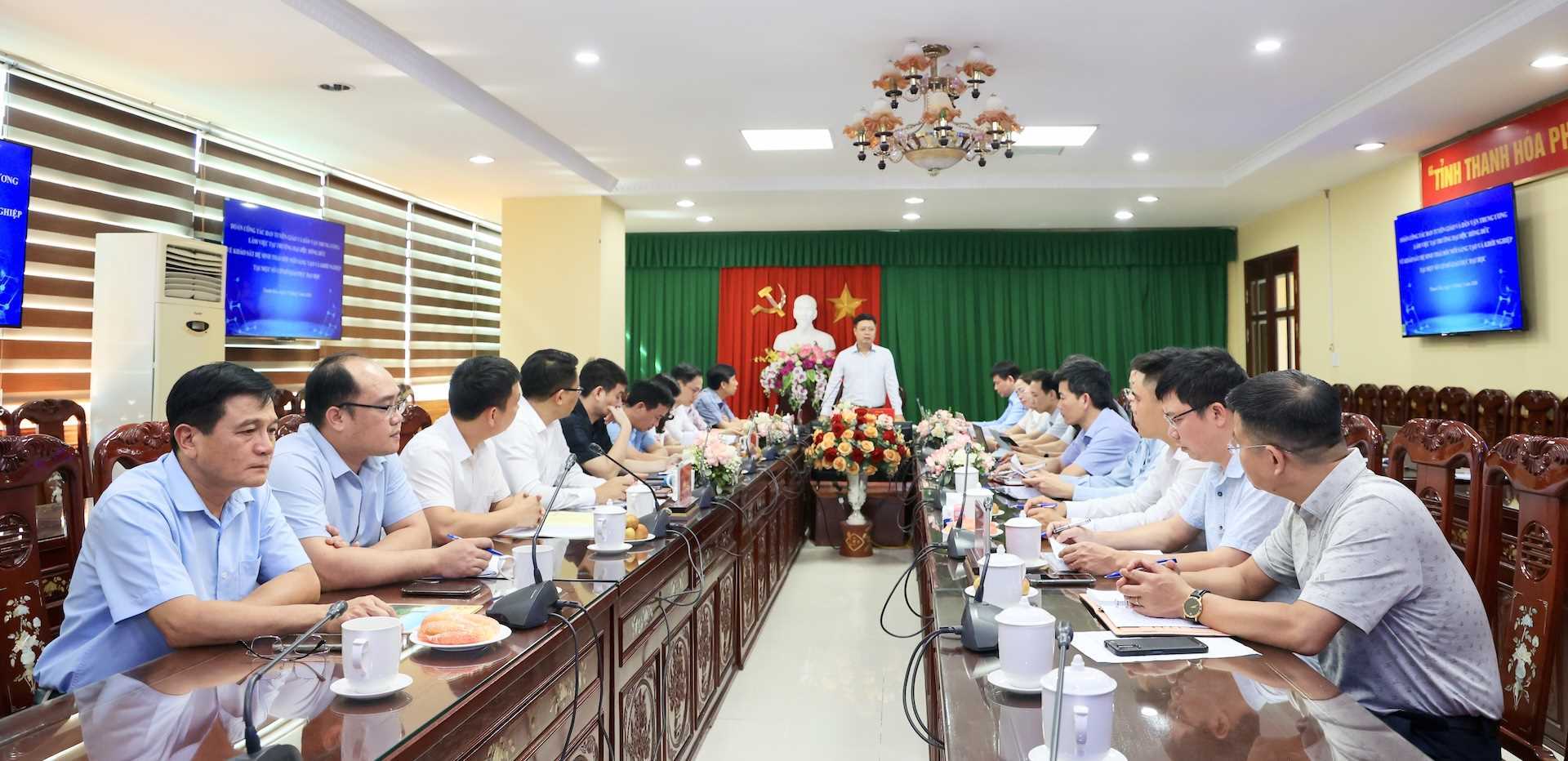 Ban Tuyên giáo và Dân vận Trung ương khảo sát hệ sinh thái đổi mới sáng tạo, khởi nghiệp tại Trường Đại học Hồng Đức